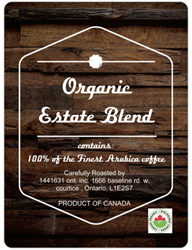 40 Lbs. Organic Estate Blend *FREE SHIPPING CONTINENTAL USA* 40 Lbs. Estate Blend all Organic